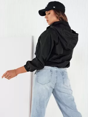 Damenjacke DSTREET GRAUS TY4222 SCHWARZ