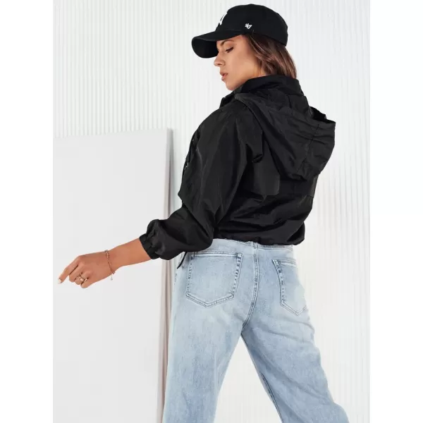  Damenjacke DSTREET GRAUS TY4222 SCHWARZ 