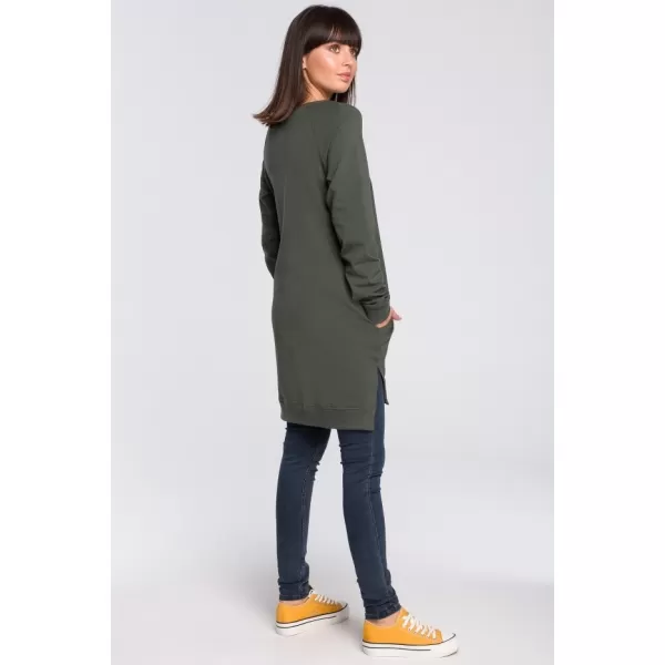  Damen-Sweatshirt BEWEAR B101 MILITÄRGRÜN 