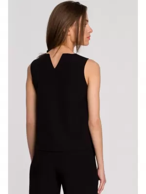 Damenbluse STYLOVE S257 SCHWARZ