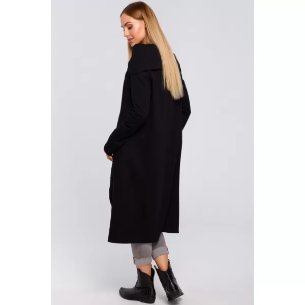 Damen-Sweatshirt MOE M477 SCHWARZ 