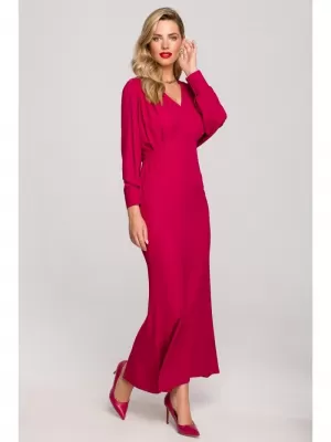 Kleid MAKOVER K143 PFLAUME