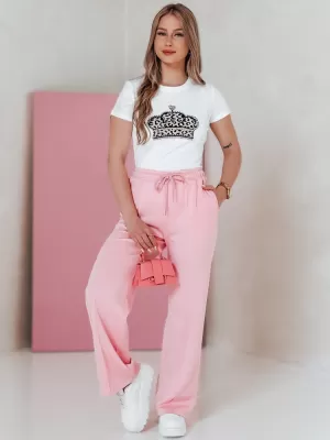 Damenhosen DSTREET UY2699 ROSA