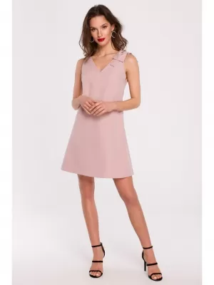 Kleid MAKOVER K128 KREPPROSA