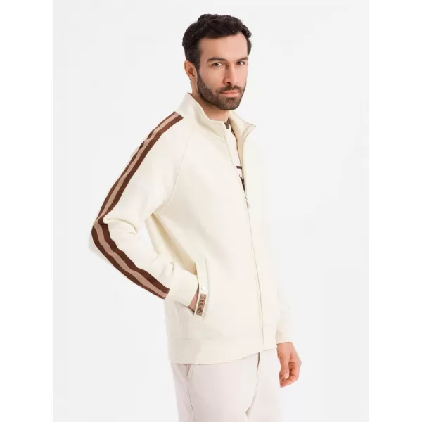  Herren Sweatshirt OMBRE OM-SSZP-0219 CREME 