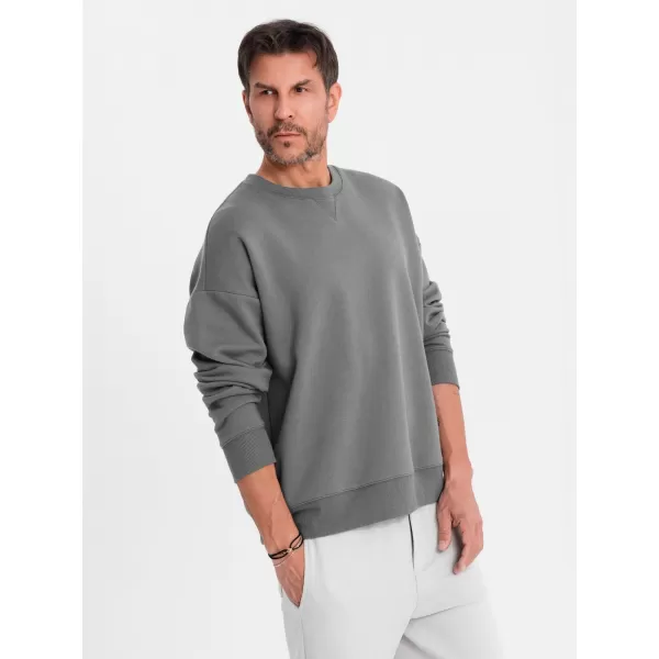  Herren -Sweatshirt OMBRE OU-SNBC-0104 GRAU 