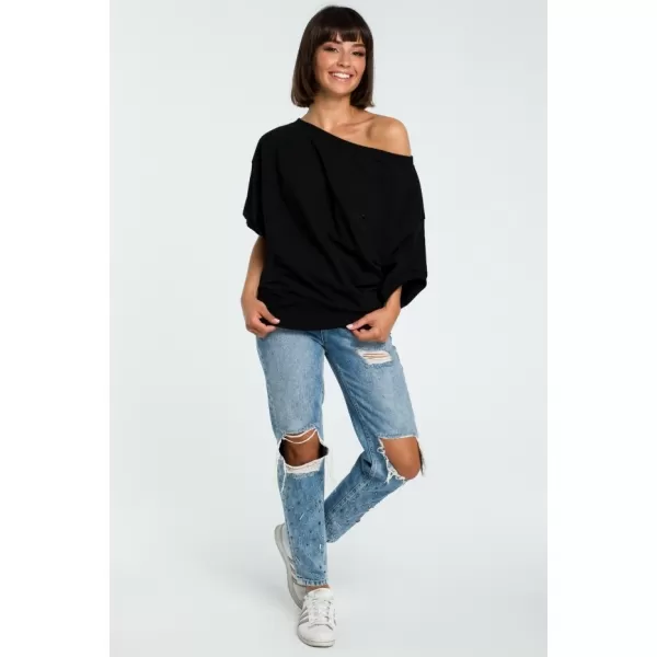 Damenbluse BEWEAR B079 SCHWARZ 