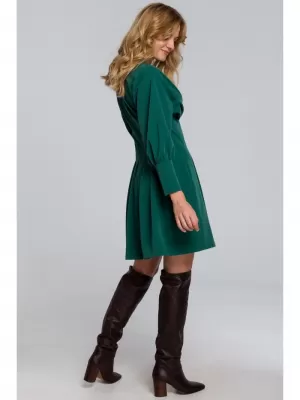 Kleid MAKOVER K087 GRÜN