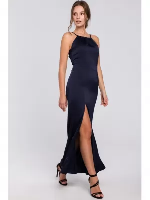 Kleid MAKOVER K042 MARINEBLAU