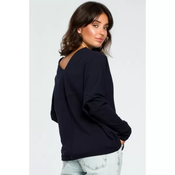  Damenbluse BEWEAR B094 MARINEBLAU 