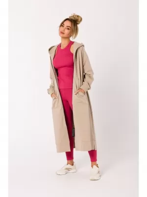 Damen-Sweatshirt MOE M729 BEIGE