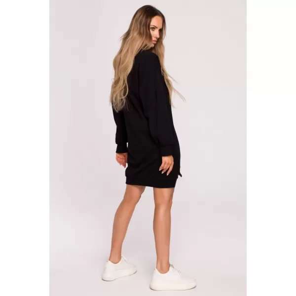  Damen-Sweatshirt MOE M676 SCHWARZ 