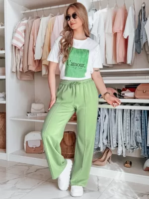 Damenhosen DSTREET DRESSANIK UY2698 GRÜN