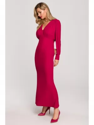 Kleid MAKOVER K143 PFLAUME