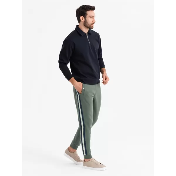  Herren -Traursanzüge OMBRE OM-PASK-0258 OLIVE 