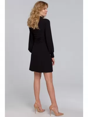 Kleid MAKOVER K078 SCHWARZ