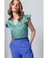 Damenbluse STYLOVE S344 BLAU