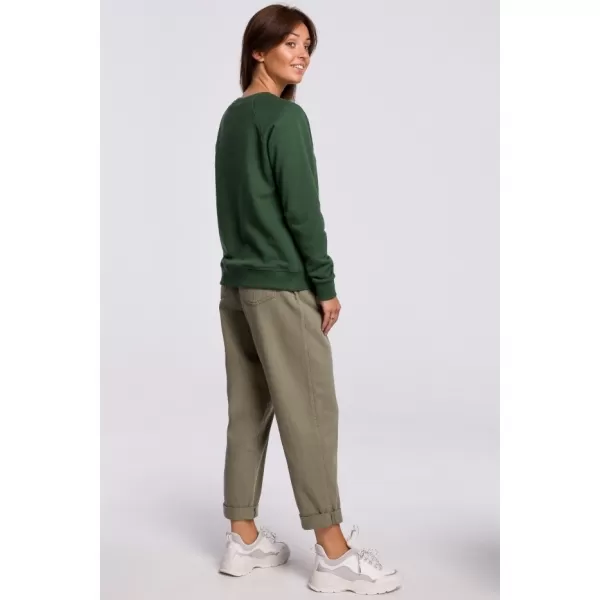  Damen-Sweatshirt BEWEAR B167 RASEN GRÜN 