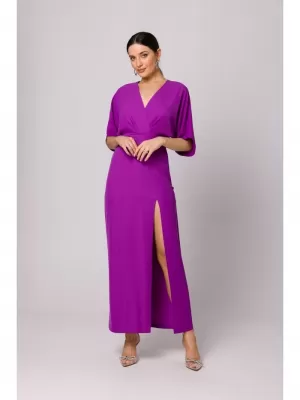 Kleid MAKOVER K163 LAVENDEL
