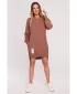 Damen-Sweatshirt MOE M676 SCHOKOLADE