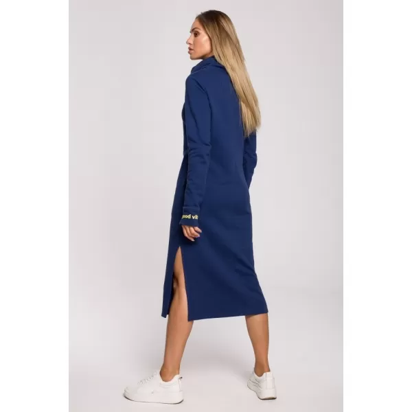  Kleid MOE M622 TIEFBLAU 