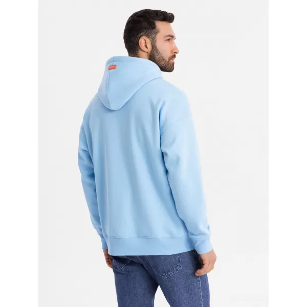  Herren -Sweatshirt OMBRE OU-SNBC-0105 BLAU 