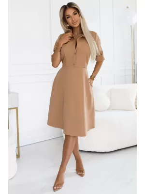 Kleid NUMOCO SANDY 286-8 MOCHA MOUSSE