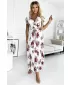 Kleid NUMOCO LISA 434-8 DUNKELROTE ROSE
