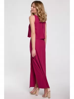 Kleid MAKOVER K048 PFLAUME