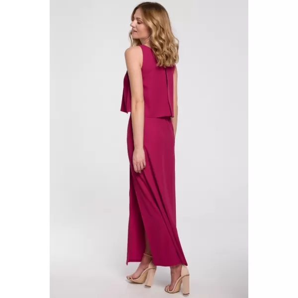  Kleid MAKOVER K048 PFLAUME 