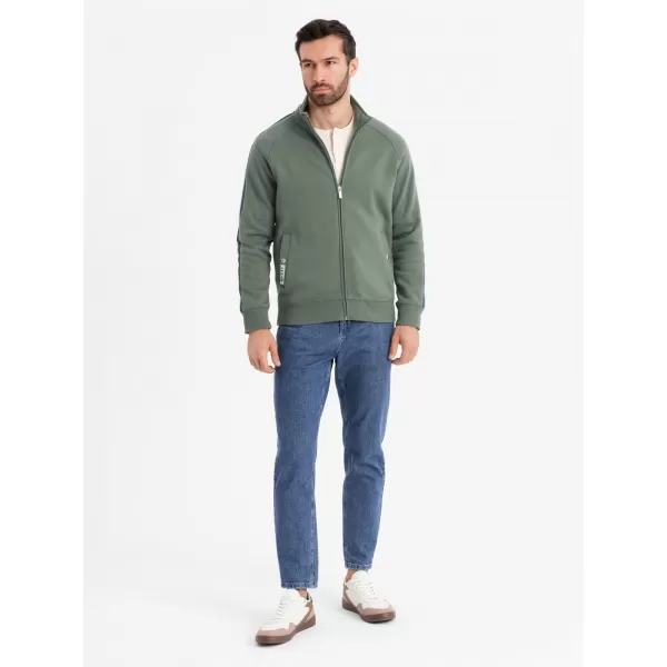  Herren -Sweatshirt OMBRE OM-SSZP-0219 OLIVE 