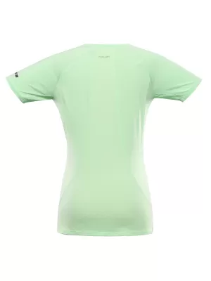 Weibliches funktionelles Hemd ALPINE PRO BONDA 2 GRÜN