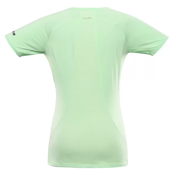  Weibliches funktionelles Hemd ALPINE PRO BONDA 2 GRÜN 