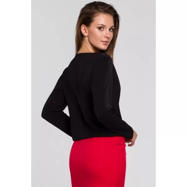  Damenbluse MAKOVER K037 SCHWARZ 