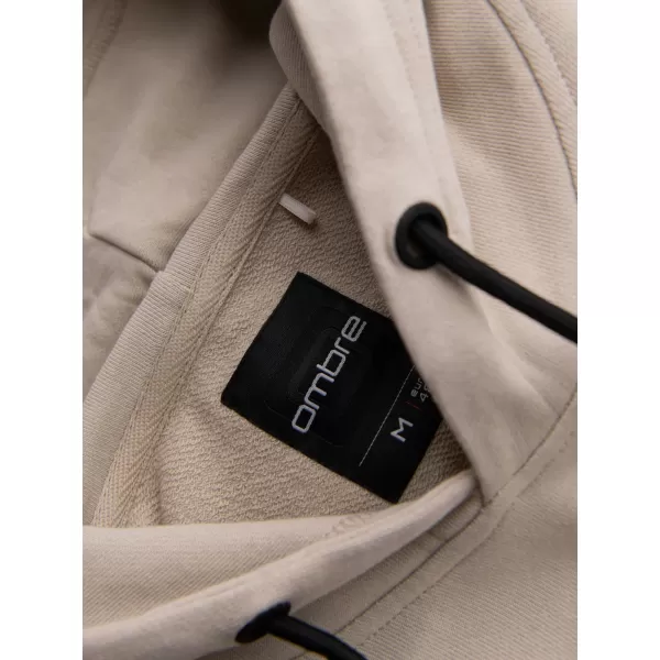  Herren -Sweatshirt OMBRE OM-SSNZ-0225 BEIGE 