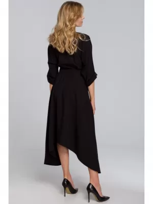 Kleid MAKOVER K086 SCHWARZ