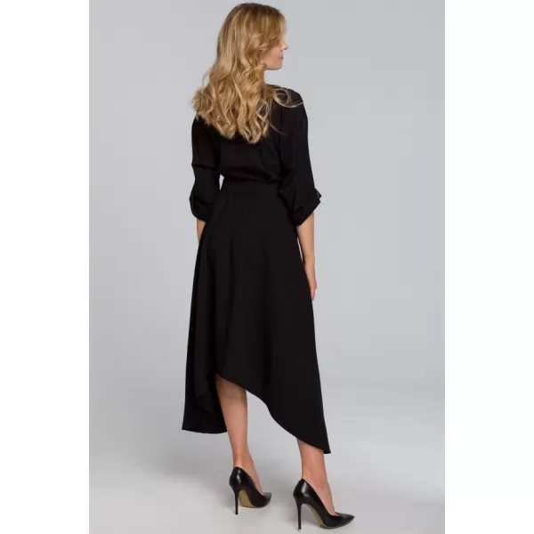  Kleid MAKOVER K086 SCHWARZ 