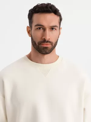 Herren -Sweatshirt OMBRE OU-SNBC-0104 CREME