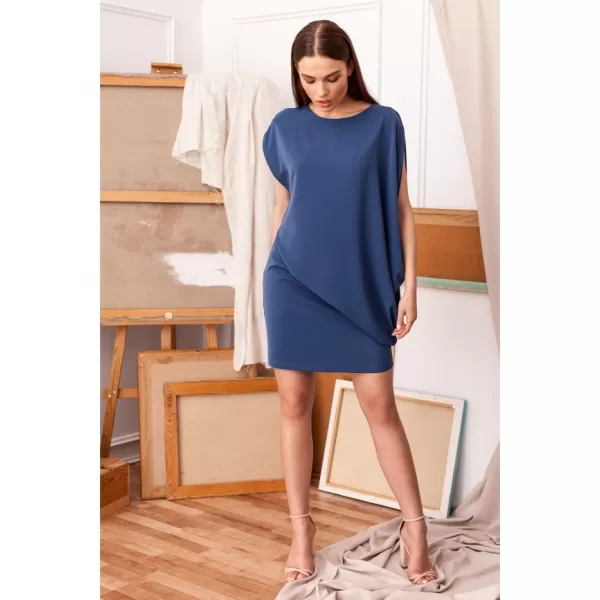  Kleid STYLOVE S262 BLAU 