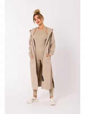 Damen-Sweatshirt MOE M729 BEIGE