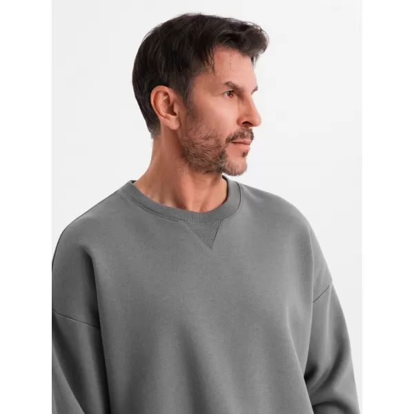  Herren -Sweatshirt OMBRE OU-SNBC-0104 GRAU 