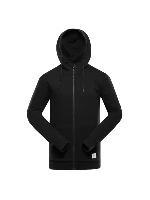 Herren -Sweatshirt ALPINE PRO LOKK SCHWARZ