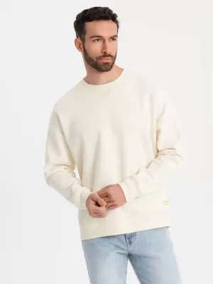 Herren -Sweatshirt OMBRE OU-SNBC-0104 CREME