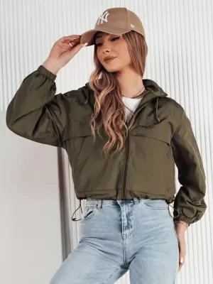 Damenjacke DSTREET GRAUS TY4223 GRÜN