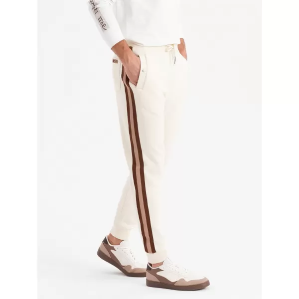  Herren -Traursanzüge OMBRE OM-PASK-0258 CREME 