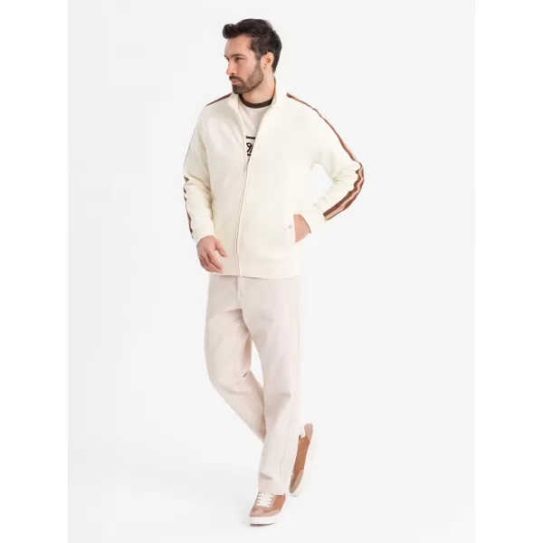  Herren Sweatshirt OMBRE OM-SSZP-0219 CREME 