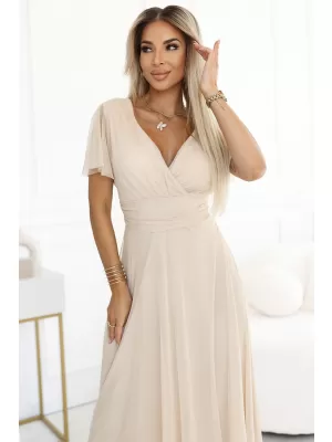 Kleid NUMOCO NASTIA 562-6 BEIGE