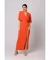 Kleid MAKOVER K163 KORALLE