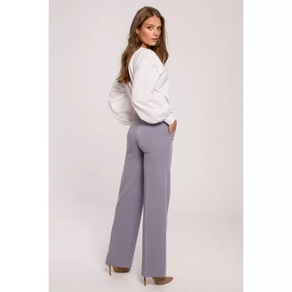  Damenhosen MAKOVER K114 TAUBENGRAU 