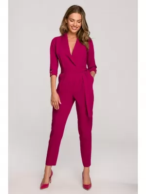 Damenoverall STYLOVE S316 PFLAUME